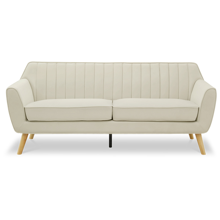 Sofa Tela Beige Brix | Sofá | salas